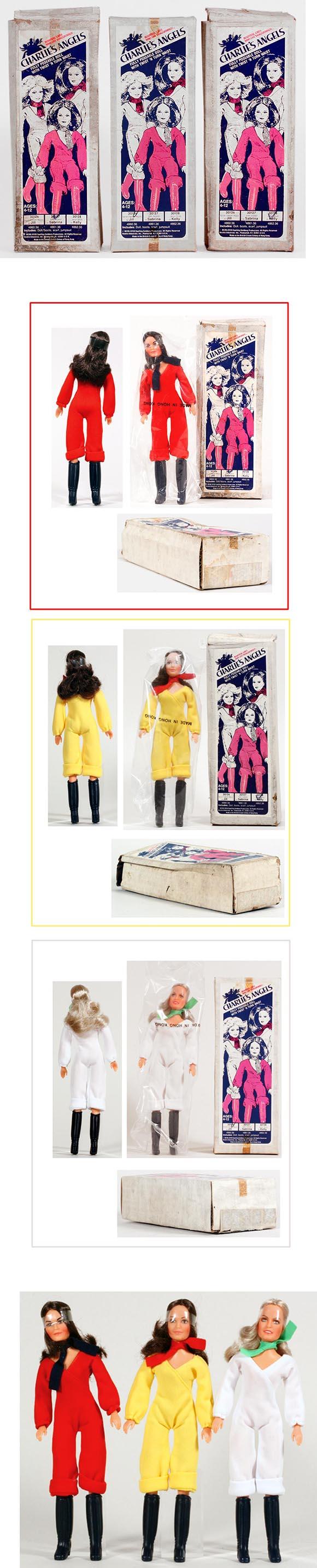 1977, All 3 Charlie's Angels Dolls in Original Boxes (1st Version)
